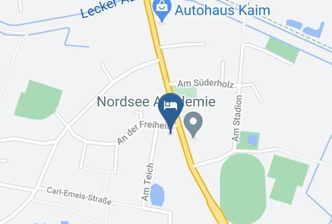 Nordfriesland - Gastehaus Steenholdt Maps