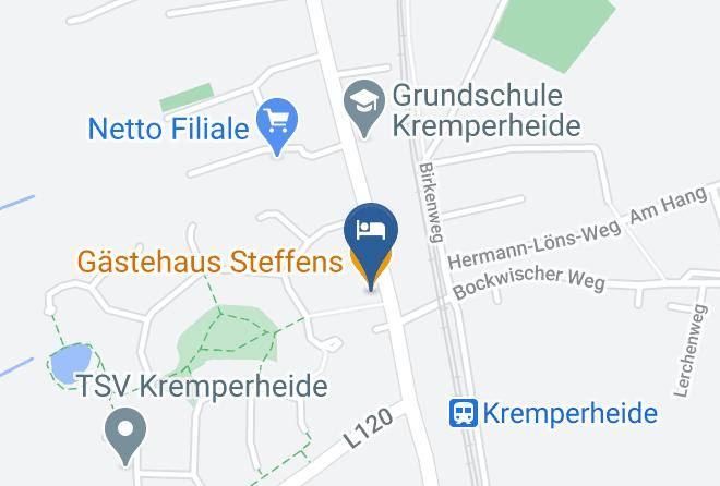 Steinburg - Gastehaus Steffens Maps