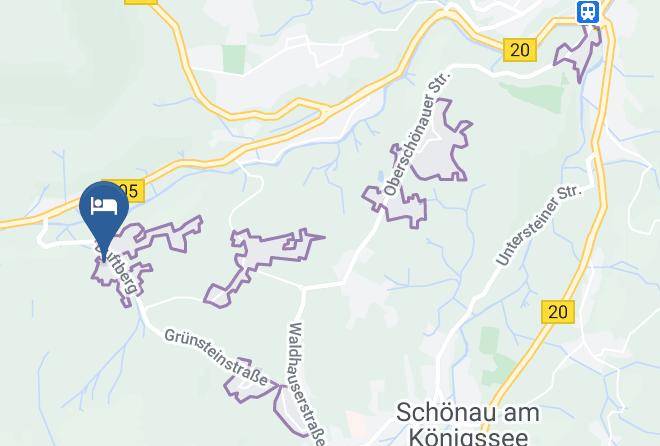 Berchtesgadener Land - Gastehaus Stockl Maps