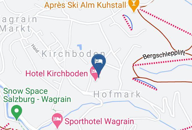 Sankt Johann Im Pongau - Gastehaus Stockl Maps