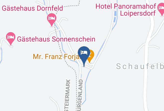 Jennersdorf - Gastehaus Strini Maps