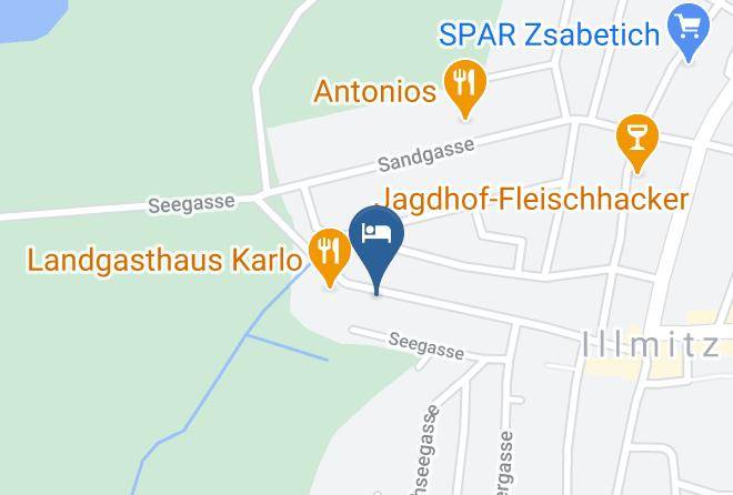 Neusiedl Am See - Gastehaus Strommer Maps