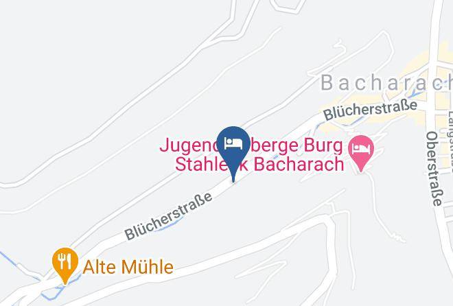 Mainz Bingen - Gastehaus Stroter Maps