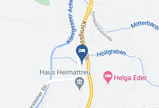 Berchtesgadener Land - Gastehaus Tannenheim Maps