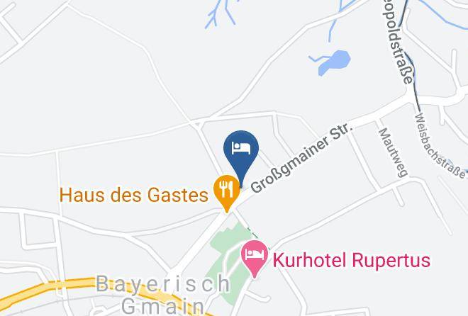 Berchtesgadener Land - Gastehaus Taufkirchen Maps