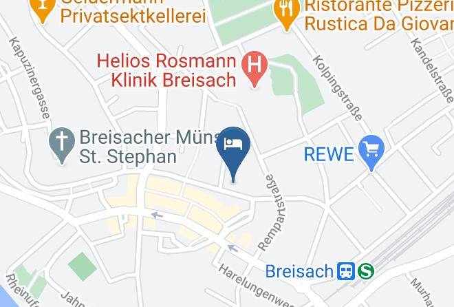 Breisgau Hochschwarzwald - Gastehaus Thoma Maps
