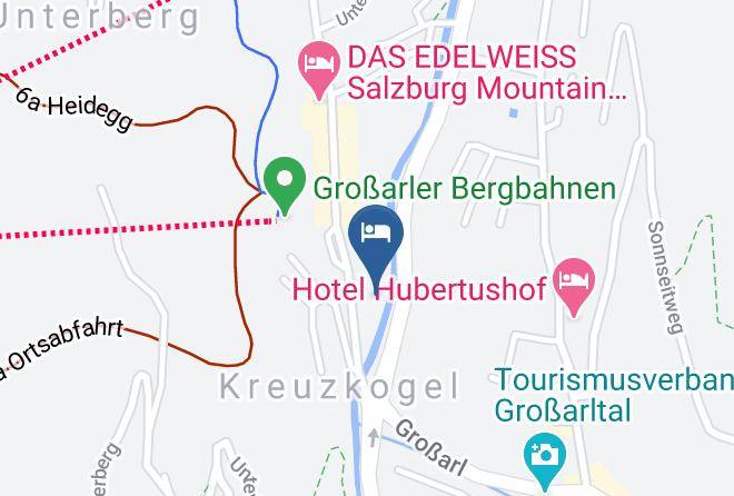 Sankt Johann Im Pongau - Gastehaus Toferer Maps
