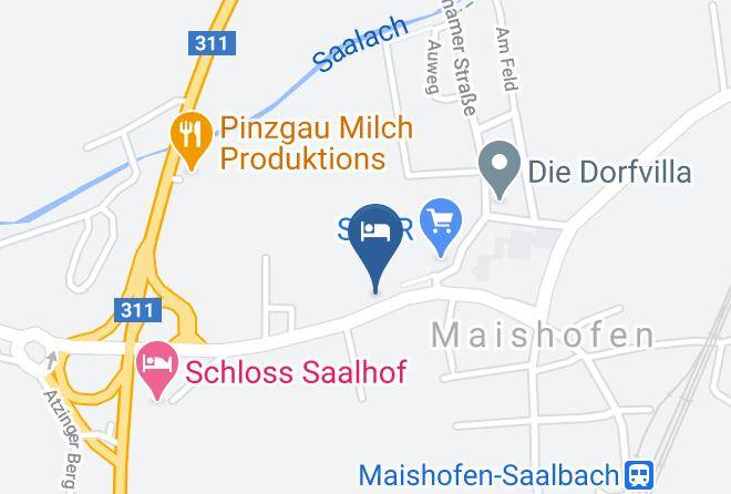Zell Am See - Gastehaus Toni Maps