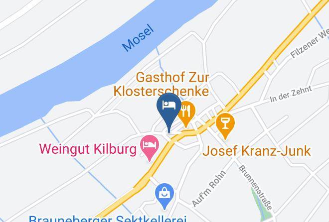 Bernkastel Wittlich - Gastehaus Traut Maps