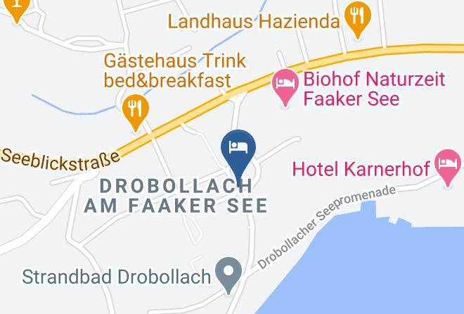 Villach - Gastehaus Ulbing Und Haus Karnten Maps
