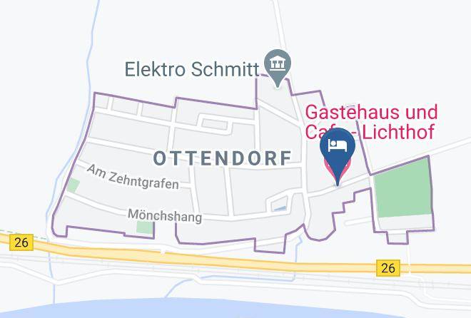 Hasberge - Gastehaus Und Cafe Lichthof Maps