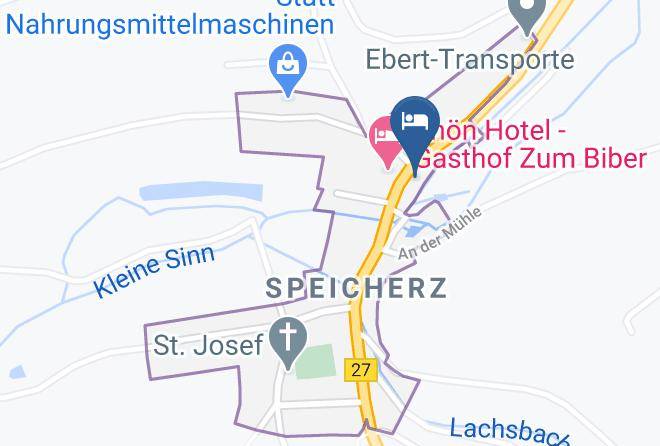 Bad Kissingen - Gastehaus Und Ferienhof Hufner Maps