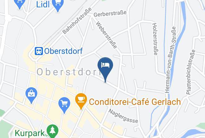 Oberallgau - Gastehaus Und Ferienwohnungen Gruntenblick Maps