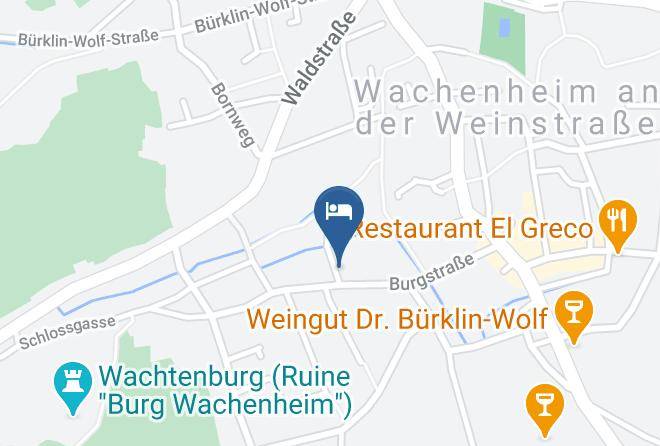 Bad Durkheim - Gastehaus Und Pension Bacchus Maps