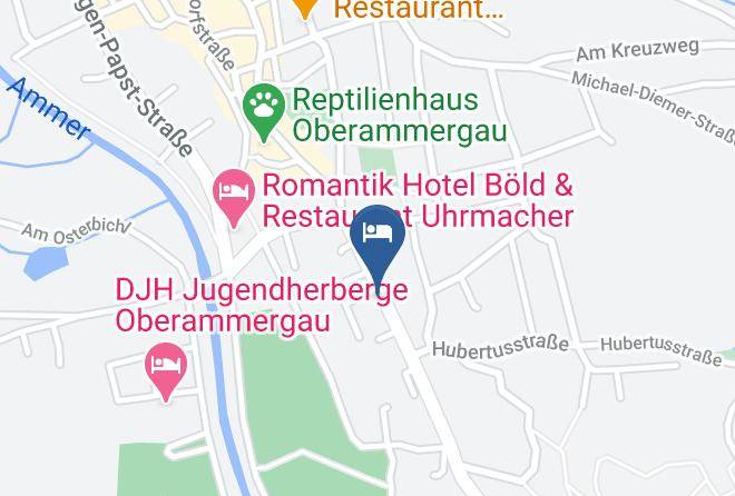 Garmisch Partenkirchen - Gastehaus Unruh Maps