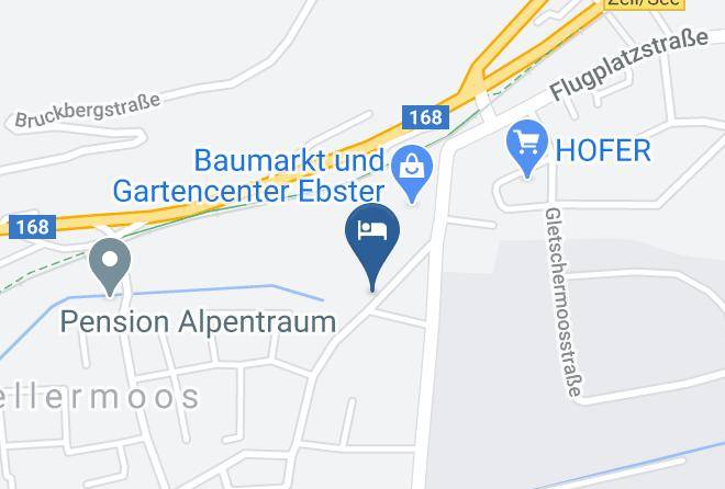 Zell Am See - Gastehaus Unterberger Maps