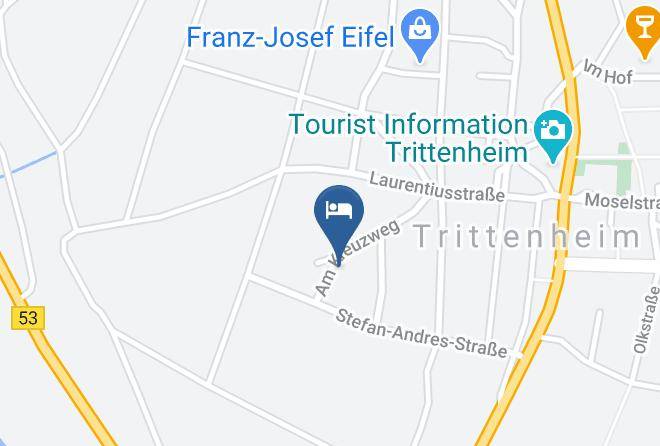Trier Saarburg - Gastehaus Ursula Nummer Maps
