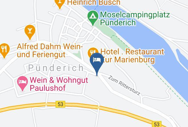 Cochem Zell - Gastehaus Ute Lenz Maps