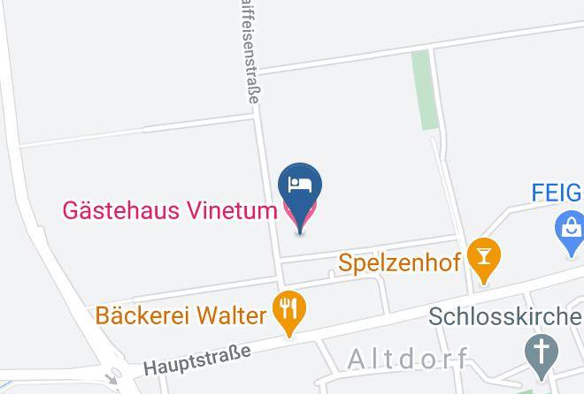 Sudliche Weinstrasse - Gastehaus Vinetum Maps