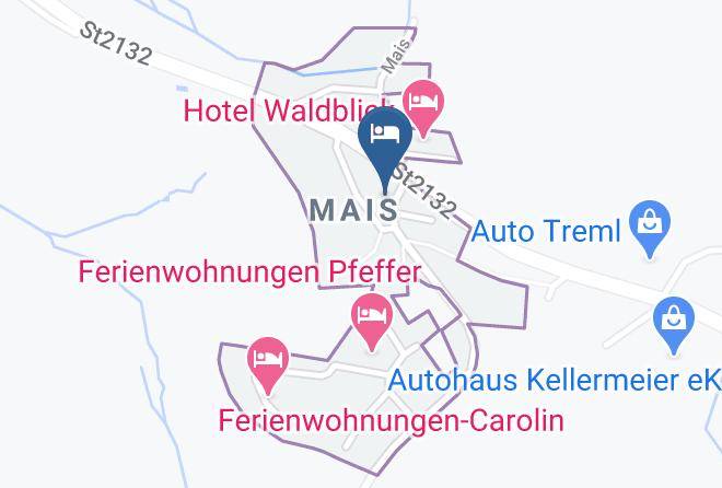 Regen - Gastehaus Vogl Maps