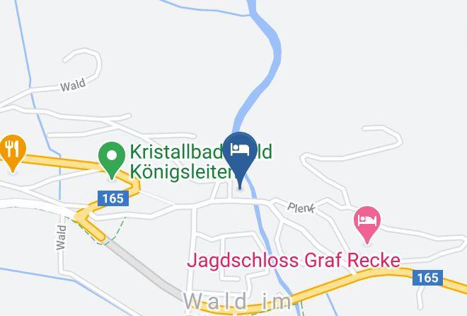 Zell Am See - Gastehaus Vorderegger Maps