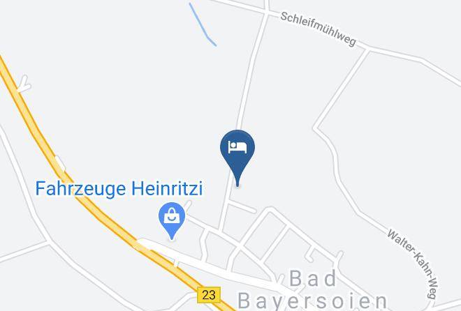 Garmisch Partenkirchen - Gastehaus Waldemar Hennebach Maps