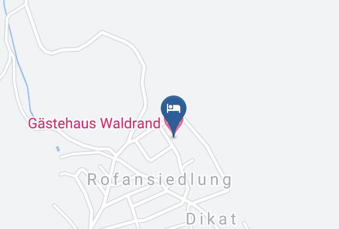 Schwaz - Gastehaus Waldrand Maps
