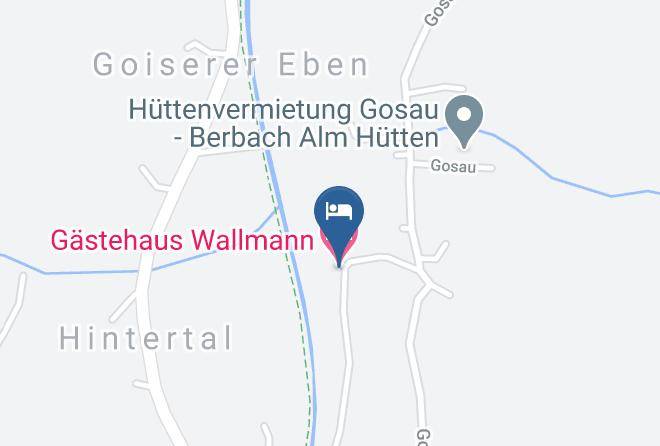 Gmunden - Gastehaus Wallmann Maps