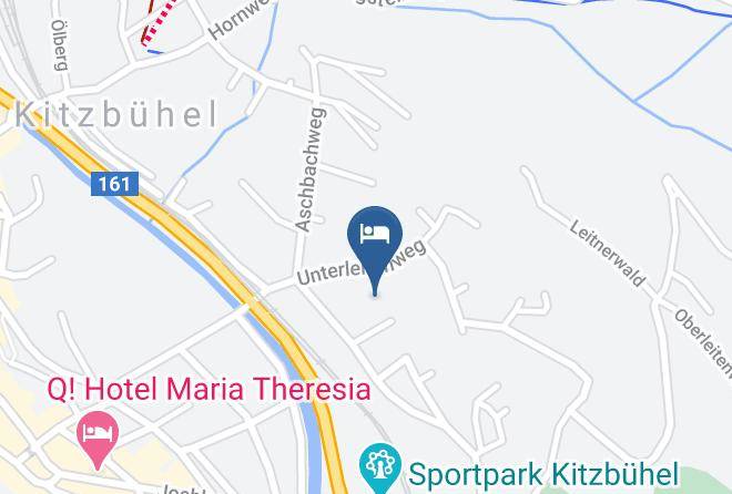 Kitzbuhel - Gastehaus Wallner Maps