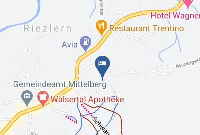 Bregenz - Gastehaus Walserheimat Maps
