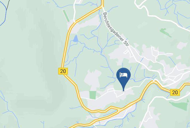 Berchtesgadener Land - Gastehaus Watzmannblick Maps