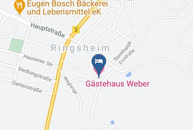 Ortenaukreis - Gastehaus Weber Maps