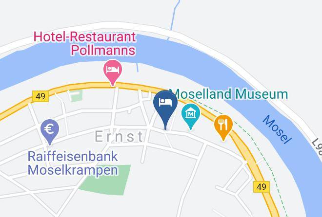 Cochem Zell - Gastehaus Weberskirch Maps