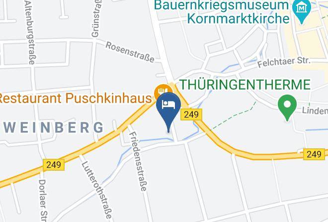 Unstrut Hainich Kreis - Hotel Weidenmuhle Maps