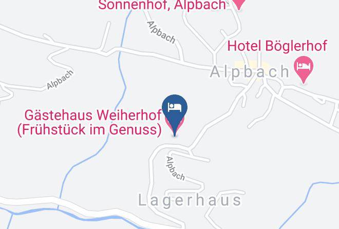 Kufstein - Gastehaus Weiherhof Maps