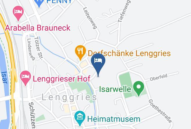 Bad Tolz Wolfratshausen - Gastehaus Weissenbauer Maps