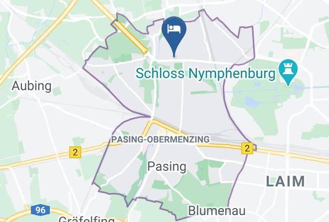 Munich District - Gastehaus Welker Maps