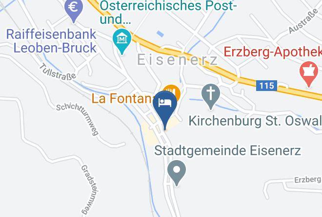 Leoben - Gastehaus Weninger Maps