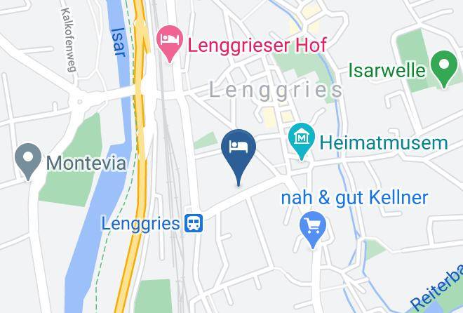 Bad Tolz Wolfratshausen - Gastehaus Werner Maps