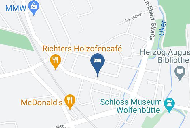 Wolfenbuttel - Gastehaus Werner Maps