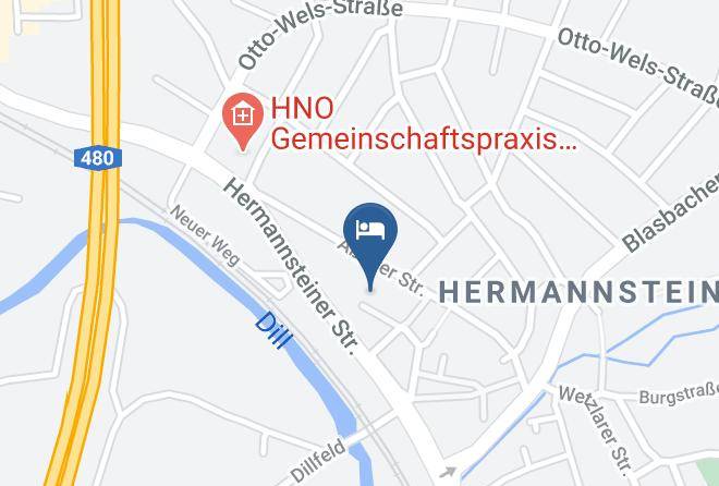 Lahn Dill Kreis - Gastehaus Wetzlar Alte Druckerei Maps