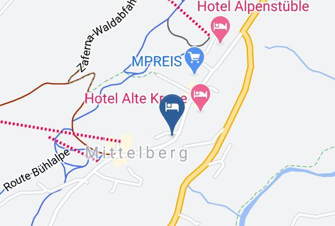 Bregenz - Gastehaus Widderstein Maps