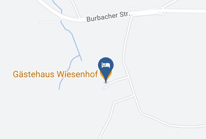Karlsruhe - Gastehaus Wiesenhof Maps
