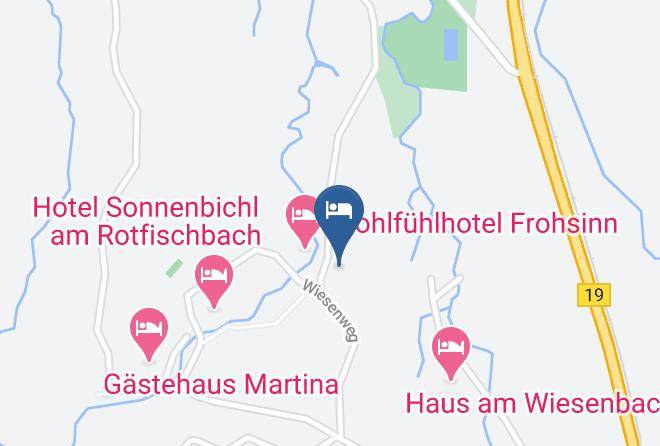 Oberallgau - Gastehaus Wiesenruh Familie W Und H Schmid Maps