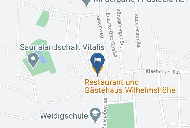 Wetteraukreis - Restaurant Und Gastehaus Wilhelmshohe Maps