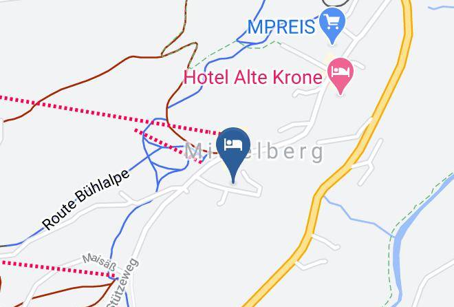 Bregenz - Gastehaus Willam Maps
