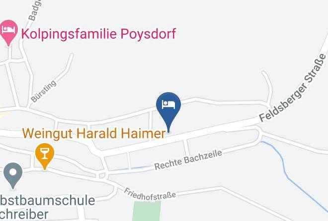 Mistelbach - Gastehaus Woditschka Zu Den 4 Elementen Maps