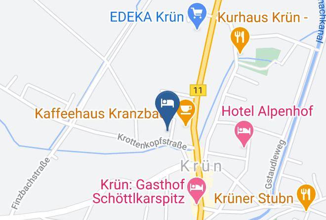 Garmisch Partenkirchen - Gastehaus Wurmer Maps