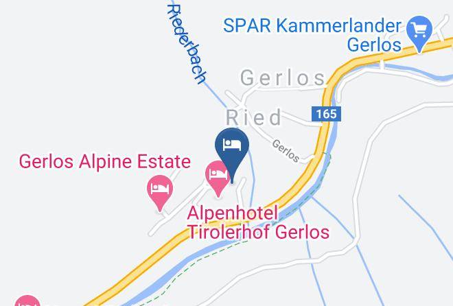 Schwaz - Gastehaus Zillertal Maps
