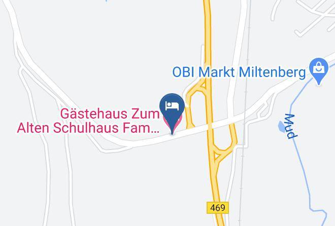 Miltenberg - Gastehaus Zum Alten Schulhaus Fam Wiederstein Maps